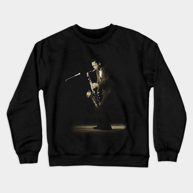 john coltrane retro Crewneck Sweatshirt by man & moon13